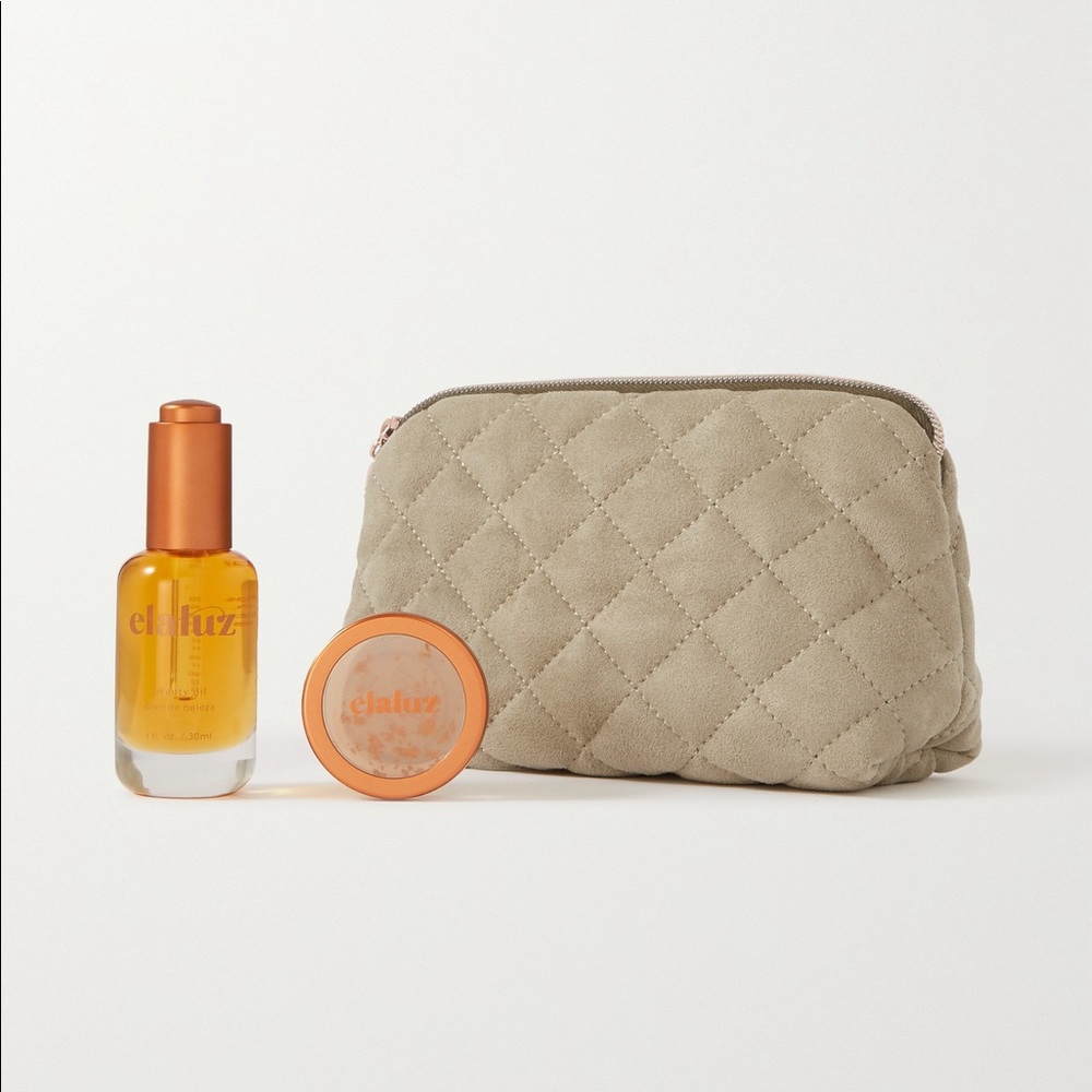 Vegan suede pouch by elaluz!